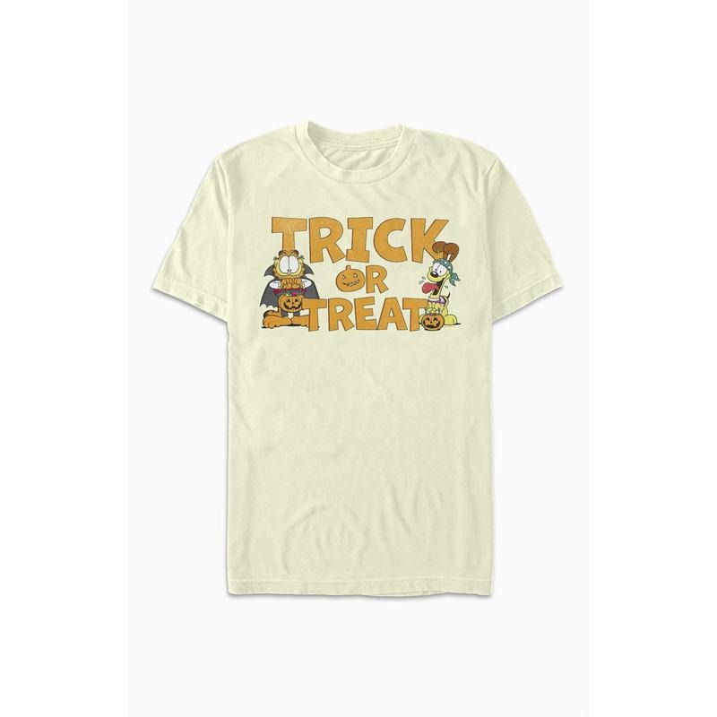 PacSun Women's Garfield Trick Or Treat Halloween T-Shirt Hoodie, Sweatshirt | GrindPrints.com