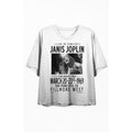 PacSun Women's Janis Joplin Cropped T-Shirt Hoodie, Sweatshirt | GrindPrints.com