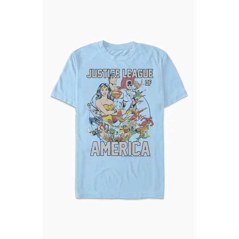 PacSun Women's Justice League Of America T-Shirt Hoodie, Sweatshirt | GrindPrints.com