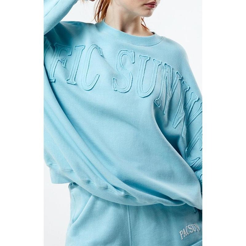 PacSun Pacific Sunwear Applique Crew Neck T-Shirts, Hoodie, Sweatshirt