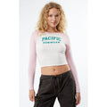 PacSun Women's Pacific Sunwear Arch Long Sleeve T-Shirt Hoodie, Sweatshirt | GrindPrints.com