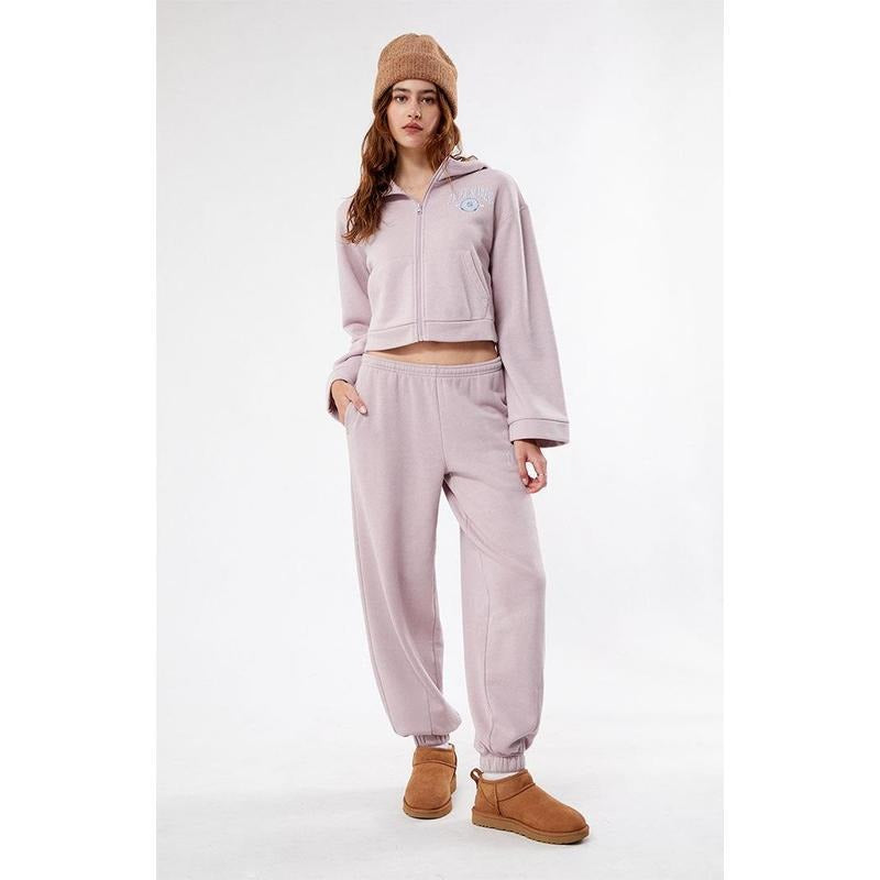 PacSun Women's Pacific Sunwear High Neck Full Zip Hoodie T-Shirts, Sweatshirt | GrindPrints.com