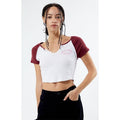 PacSun Women's Pacific Sunwear Newport Arch Notched Raglan T-Shirt Hoodie, Sweatshirt | GrindPrints.com