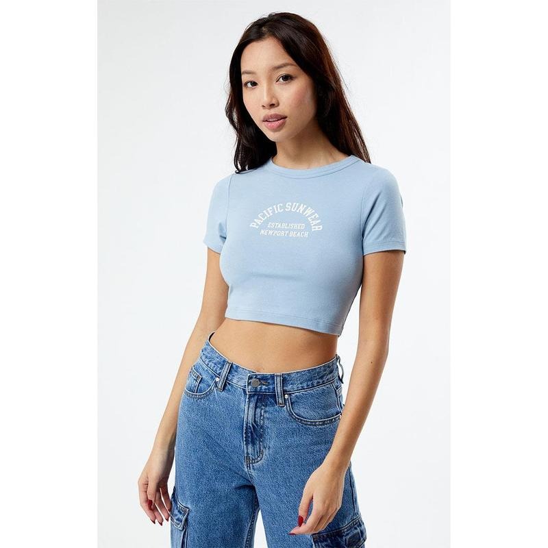 PacSun Women's Pacific Sunwear Newport Beach Baby T-Shirt Hoodie, Sweatshirt | GrindPrints.com