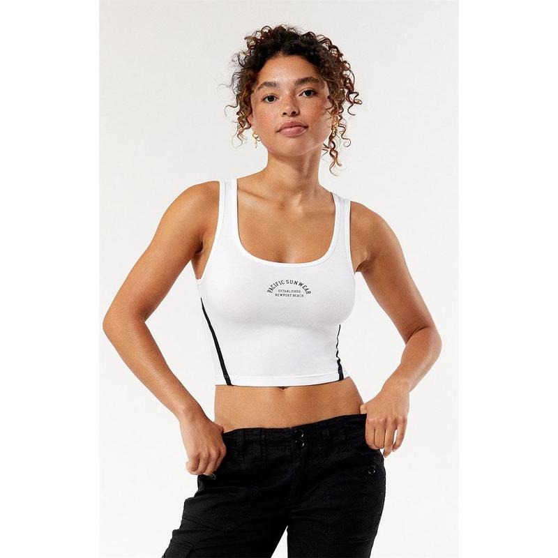 PacSun Women's Pacific Sunwear Sporty Seam Tank Top T-Shirts, Hoodie, Sweatshirt | GrindPrints.com