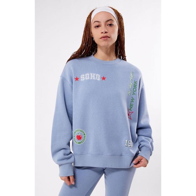 PacSun Women's Soho Crew Neck Sweatshirt T-Shirts, Hoodie | GrindPrints.com