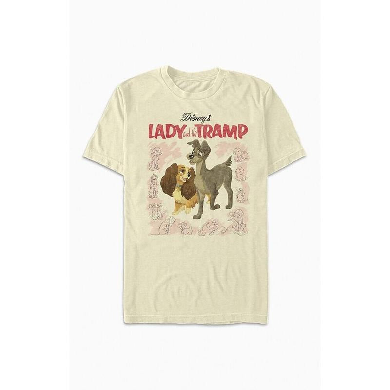 PacSun Women's Vintage Lady And The Tramp T-Shirt Hoodie, Sweatshirt | GrindPrints.com
