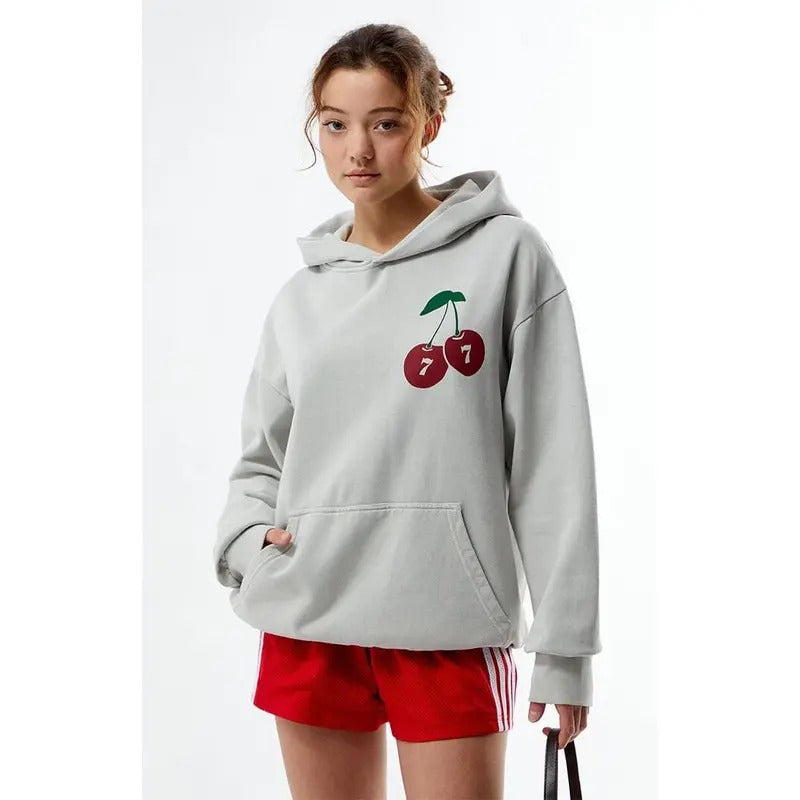 Pacsun Women's 77 Cherries Hoodie T-Shirts, Sweatshirt | GrindPrints.com