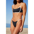 Pacsun Women's Black Kierra High Cut Bikini Bottom T-Shirts, Hoodie, Sweatshirt | GrindPrints.com