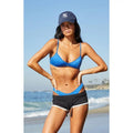Pacsun Women's Blue Dana Shine Triangle Bikini Top T-Shirts, Hoodie, Sweatshirt | GrindPrints.com