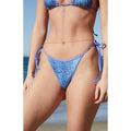 Pacsun Women's Blue Snakeskin Corinne Tie Side Bikini Bottom T-Shirts, Hoodie, Sweatshirt | GrindPrints.com