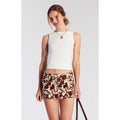 Pacsun Women's Cow Print Low Rise Denim Micro Skirt - Multicolor T-Shirts, Hoodie, Sweatshirt | GrindPrints.com