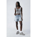 Pacsun Women's Eco Light Indigo Ripped High Waisted Relaxed Jorts T-Shirts, Hoodie, Sweatshirt | GrindPrints.com