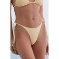 Pacsun Women's Eco Yellow Carly Ribbed Tie Side Bikini Bottom T-Shirts, Hoodie, Sweatshirt | GrindPrints.com