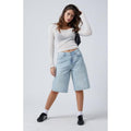 Pacsun Women's Light Indigo Extreme Jorts T-Shirts, Hoodie, Sweatshirt | GrindPrints.com