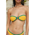 Pacsun Women's Orange Marigold Crochet Bandeau Bikini Top T-Shirts, Hoodie, Sweatshirt | GrindPrints.com