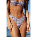 Pacsun Women's Plaid Emie Gathered V High Cut Bikini Bottom T-Shirts, Hoodie, Sweatshirt | GrindPrints.com