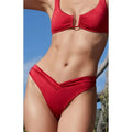 Pacsun Women's Red Lotus Shine V Shirred High Cut Bikini Bottom T-Shirts, Hoodie, Sweatshirt | GrindPrints.com