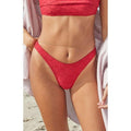 Pacsun Women's Red Ramona Eyelet High Cut Bikini Bottom T-Shirts, Hoodie, Sweatshirt | GrindPrints.com