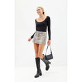 Pacsun Women's Snake Mid Rise Denim Mini Skirt - Multicolor T-Shirts, Hoodie, Sweatshirt | GrindPrints.com