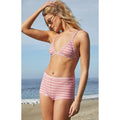 Pacsun Women's Striped Demi Ribbed Triangle Bikini Top T-Shirts, Hoodie, Sweatshirt | GrindPrints.com