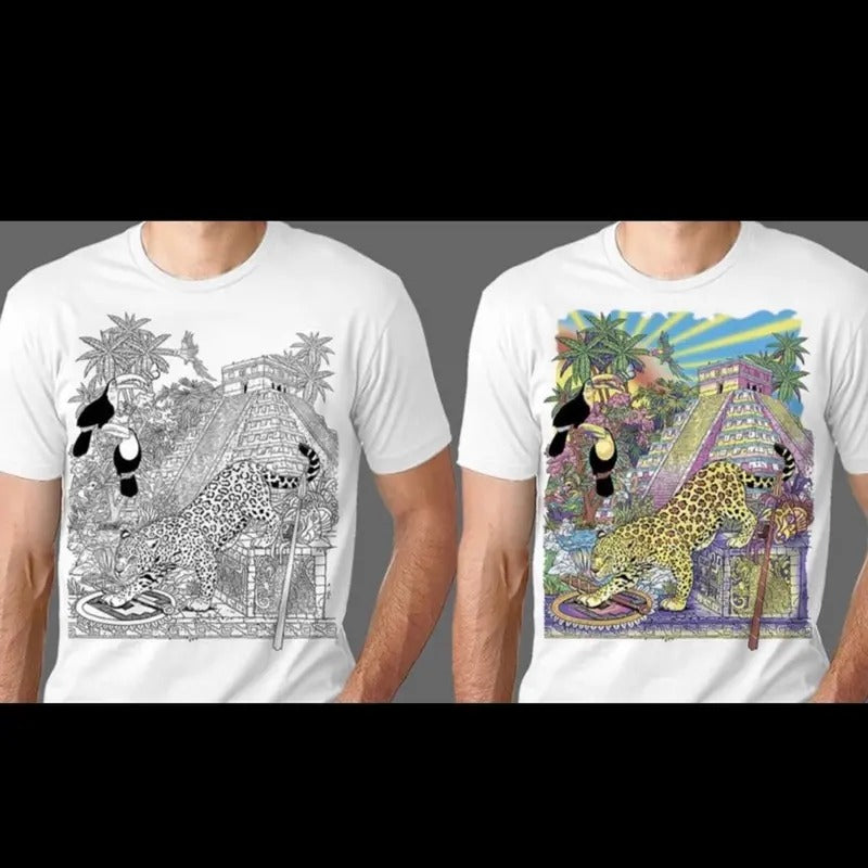 Paisaje jaguar T-shirts Menswear Hoodie, Sweatshirt | GrindPrints.com