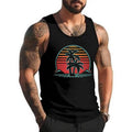 Palm Tree Retro Vintage 80s Style Unisex Tank Top, Cotton, Size S-3XL T-Shirts, Hoodie, Sweatshirt | GrindPrints.com