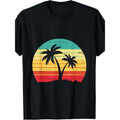 Palm Tree Sunset Tropical Beach Summer Vacation Made USA T-Shirts, Hoodie, Sweatshirt