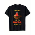 Papa Turkey Matching Family Group Thanksgiving Halloween Thanksgiving Friends Family S XXXL Black Made Usa T-Shirts, Hoodie, Sweatshirt