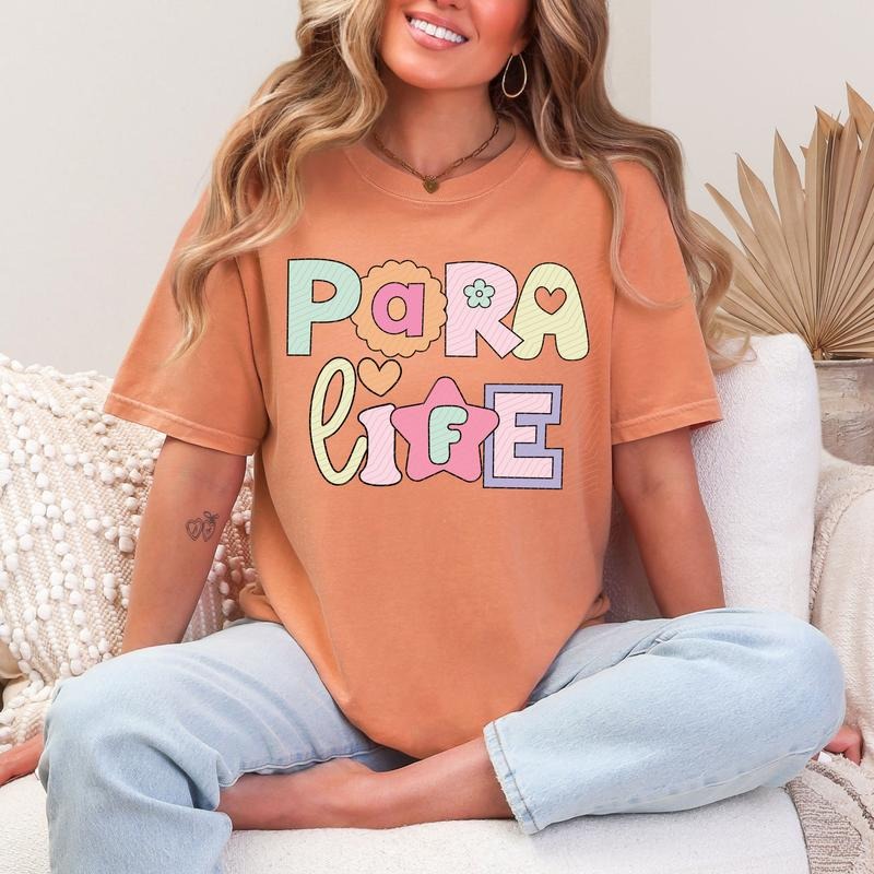 Para Life Unisex Comfort Colors T-Shirt Hoodie, Sweatshirt | GrindPrints.com
