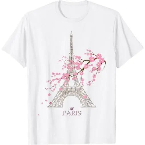 Paris Eiffel Tower Sign Love France Parisian Home Made USA T-Shirts, Hoodie, Sweatshirt