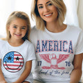 Party In The USA Tees 4th of July USA Tshirts Flag USA Smiley Face T-Shirts Family USA Holiday Tops Patriotic Hot Dog...