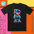 Bear Party Tee |   3D Embossed Bear Hat |   Streetwear/Date Night/Party Masterpiece Hoodie, Sweatshirt | GrindPrints.com