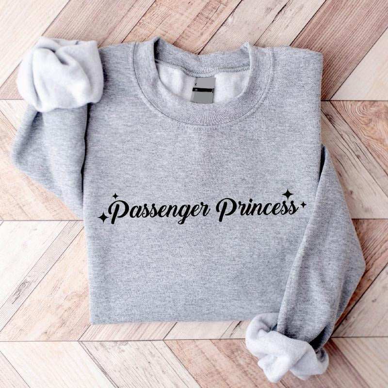 Passenger Princess Funny Girlfriend Summer Trip Funny Princess T-Shirts, Hoodie, Sweatshirt