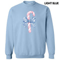 Pastel Candy Cane Sweatshirt 'NLB' T-Shirts, Hoodie | GrindPrints.com