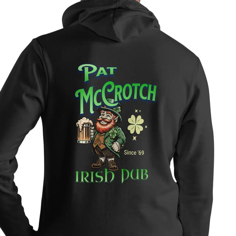 Pat McCrotch Irish Pub Black Casual Pat McCrotch Since 69 Irish Pub T-Shirts, Hoodie, Sweatshirt