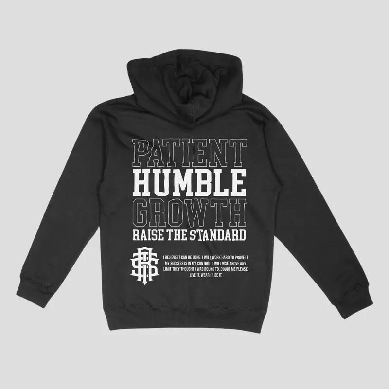 Patient Humble Growth Hoodie T-Shirts, Sweatshirt | GrindPrints.com