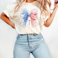 Patriotic Coquette Bow Shirt God Bless America Shirt 4th July Shirt 4th July Patriotic Shirt T-Shirts, Hoodie, Sweatshirt