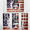 Patriotic Messy Bun Tumbler T-Shirts, Hoodie, Sweatshirt