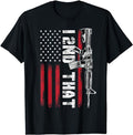 Patriotic Shirts For Men, I 2nd That Second Amendment Pro Gun American Flag Patriotic T-Shirt Menswear Top Casual Cotton...