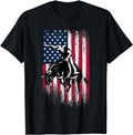 Patriotic Shirts For Men, Patriotic American Flag Short Sleeve T-Shirt Menswear Top Casual Cotton Fashion Basic Hoodie,...