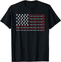 Patriotic Shirts For Men, Patriotic American Golfer Gift USA Flag Golf Club Golf T-Shirt Menswear Top Casual Cotton Basic...