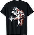 Patriotic Shirts For Men, USA Patriotic Welder Gift T-Shirt Menswear Casual Cotton Fashion Top Hoodie, Sweatshirt