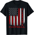 Patriotic USA Flag Alabama Football Season Party T-Shirt | Unisex Cotton Tee Gift, Crewneck, Short Sleeve Hoodie, Sweatshirt