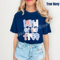 Pattern Land Of The Free Comfort Colors T-Shirt 'NLB' Hoodie, Sweatshirt | GrindPrints.com