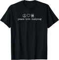 Peace Love Mahjong Mah Jong T-shirt Hoodie, Sweatshirt | GrindPrints.com