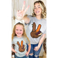 Peace Sign Turkey Thanksgiving T-Shirt Hoodie, Sweatshirt | GrindPrints.com
