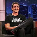Pedro Pascal Adult Content Trans Right Comfort Colors Unisex Tshirt For Fan, Pedro Pascal TV Show 90s Retro Bootleg...