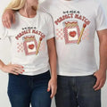 Perfect Match Valentine Couple Shirt Cotton Fabric Casual Streetstyle Crew Neck Short Sleeve T-Shirt Trendy Tops for...