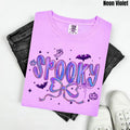 Perfectly Purple Spooky Comfort Colors T-Shirt 'NLB' Hoodie, Sweatshirt | GrindPrints.com